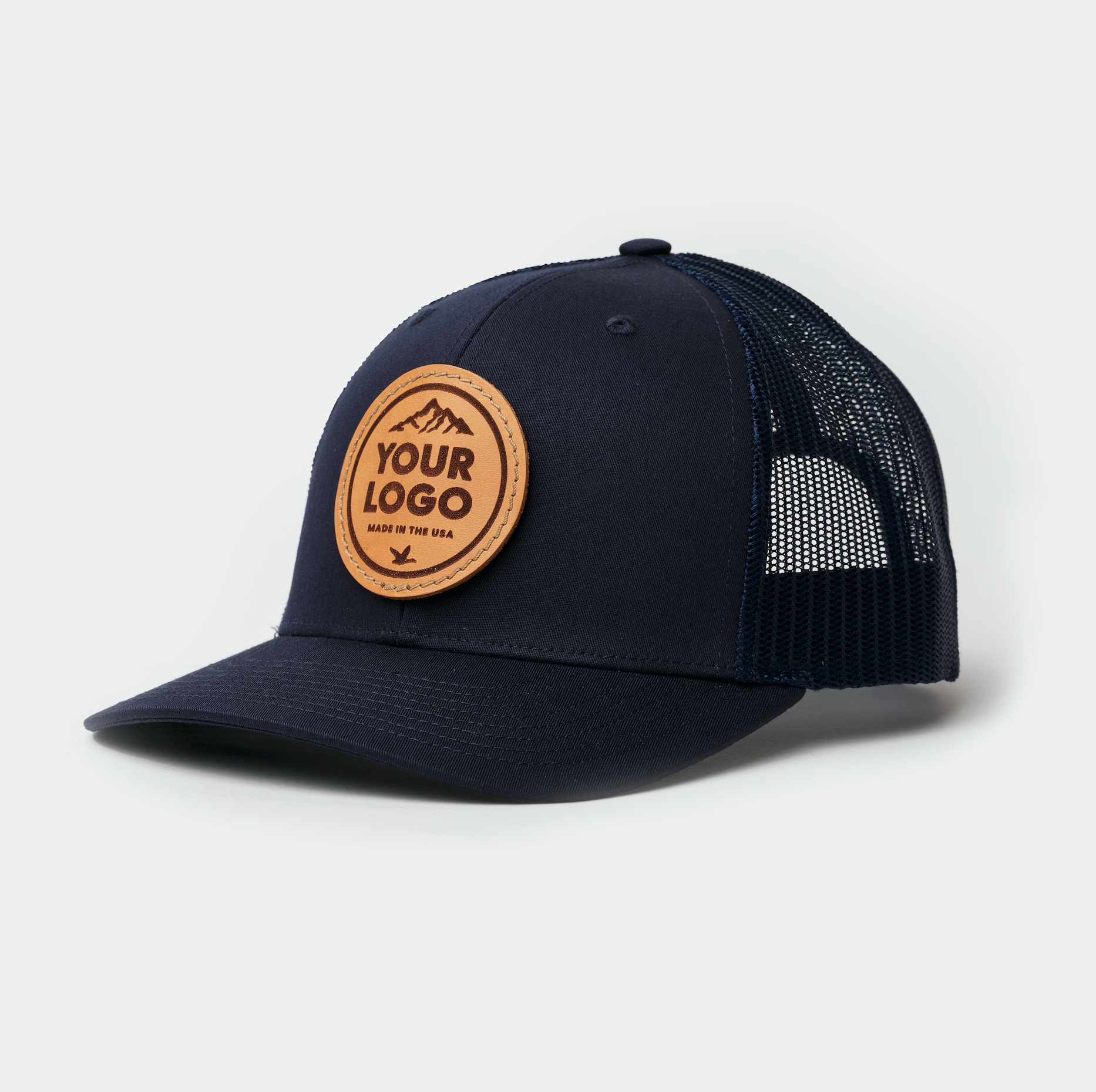Leather Patch Hat 6