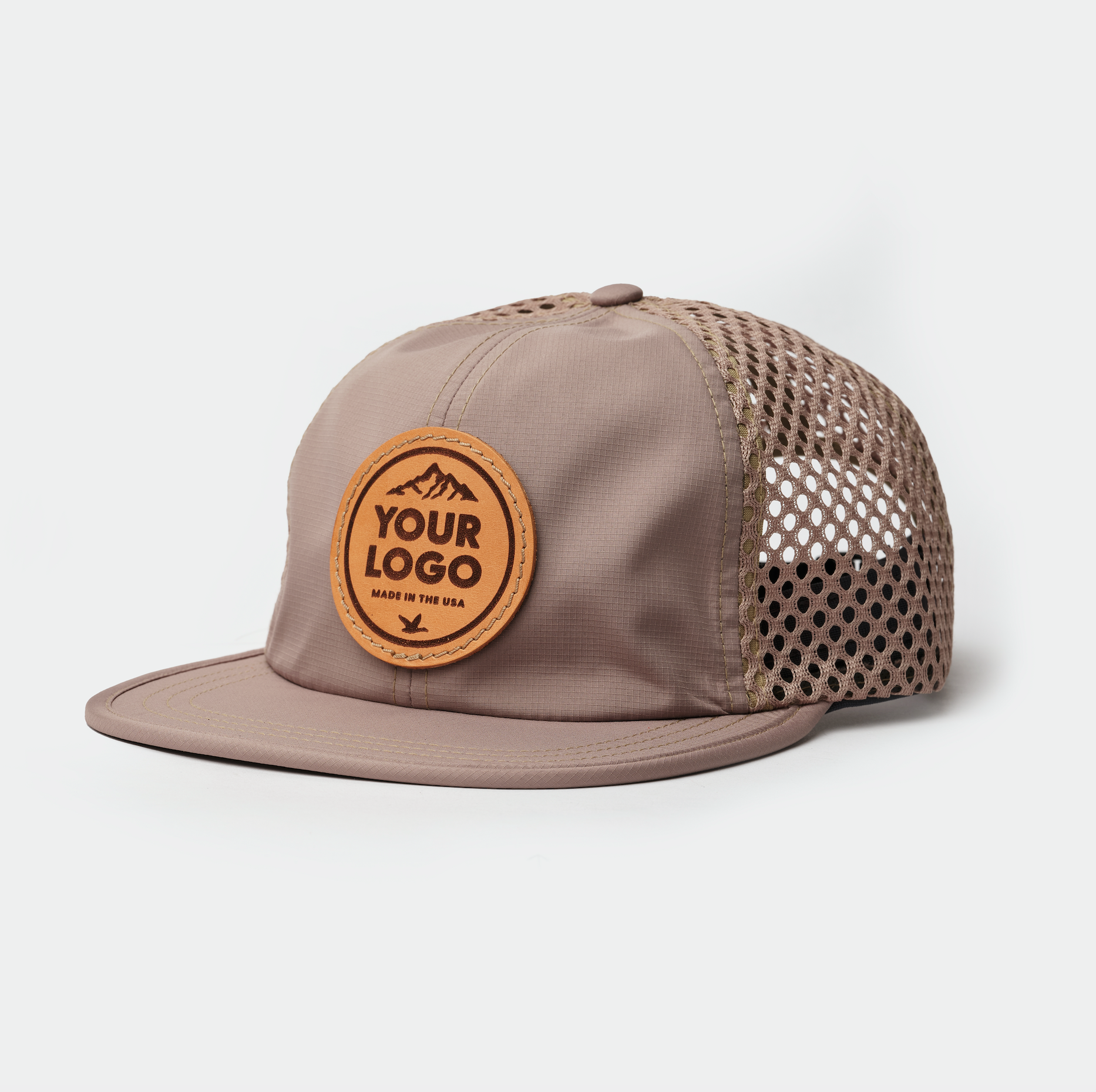 Leather Patch Hat