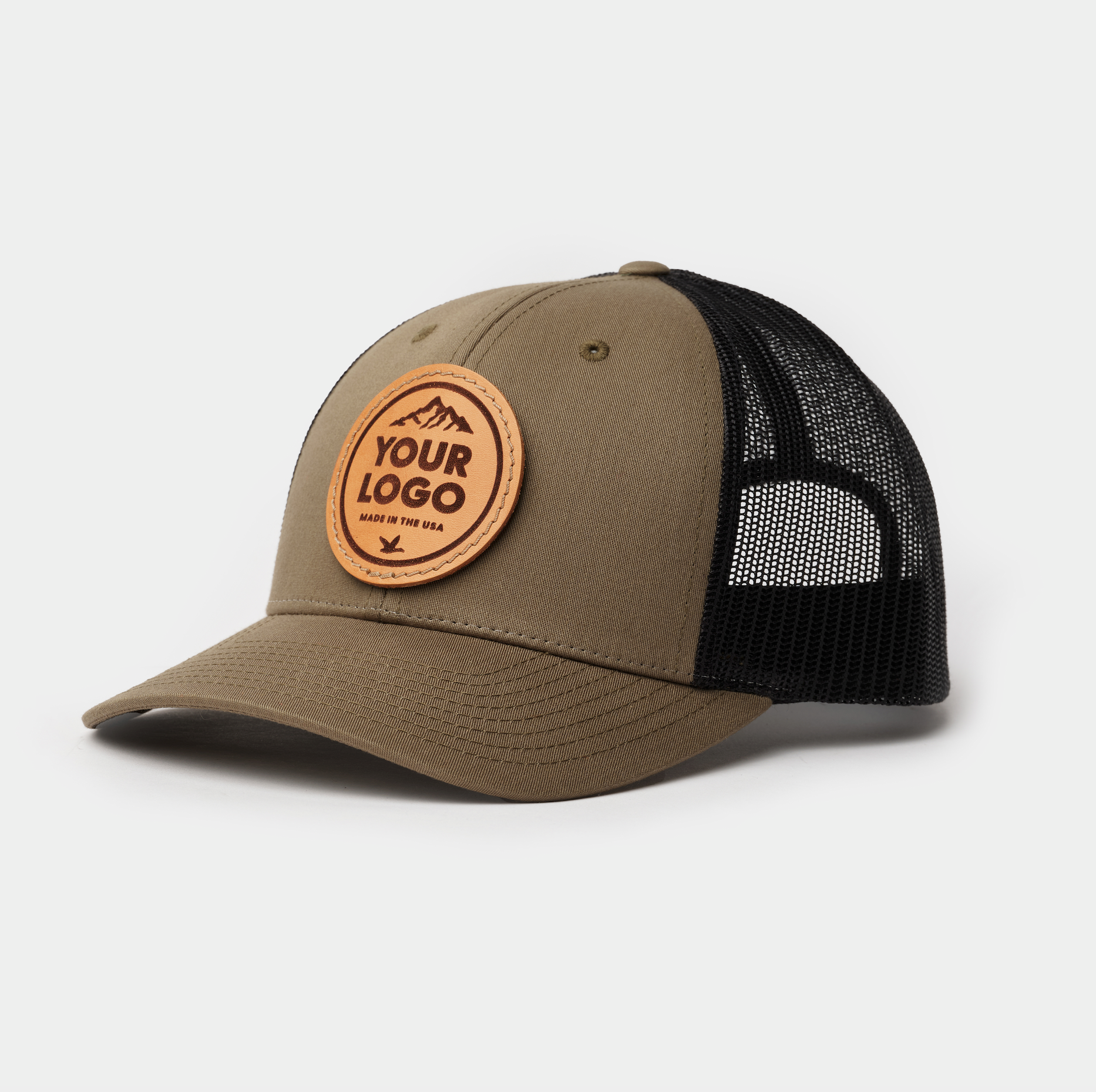 Leather Patch Hat 4